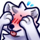 fir_blushing Discord sticker - FurLounge・Español [0.2K] 🦁