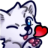 fir_kiss Discord sticker | FurLounge・Español [0.2K] 🦁