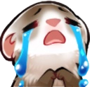 furret_cry Discord Emoji from FurLounge・Español [0.2K] 🦁