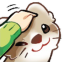furret_patpat Discord sticker from FurLounge・Español [0.2K] 🦁