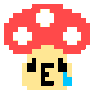mushcry animated Discord emote - trans chompers