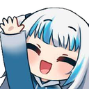 6949gawrgurawavebackgroundless custom emote - Auryne