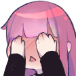 shy Discord sticker from Morality
