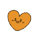 heart_orange_face animated emote | The Astral Hearth