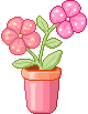flowers animated Discord emote - The Astral Hearth