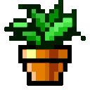 pixel_plant animated GIF emoji - The Astral Hearth