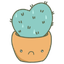 sad_cactus custom emote - The Astral Hearth