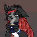 CoffeeTime animated emote from FurVibez Community Server