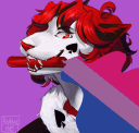 Flag2 animated emote from FurVibez Community Server