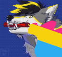 Flag1 animated GIF emoji | FurVibez Community Server