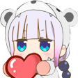 0001__Anime_Girl_Kanna_Heart_2 Discord Emoji - MLN community 150🌃?
