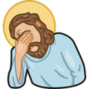 jesusfacepalm Discord Emoji - Atheist Front ⚛