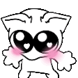 kittyblush animated GIF emoji from trans chompers
