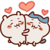 tlChiikawaHachiHug Discord emoji