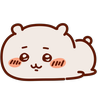 tlChiikawaLieDown Discord emoji