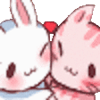 CoupleCatBunLove animated emote | 𓆩❈𓆪 Sylvara Café 𓆩❈𓆪