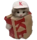 echat_CuteKFCCat Discord emoji
