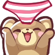 bearPanties Discord Emoji from Tᕼᕮ ᗯᕮIᖇᗪ ᖴ᙭᙭KᕮᖇS