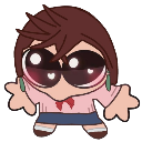 Momo_Cute_1 Discord sticker | DanDaDan - Discord