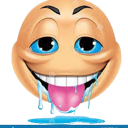 droolin custom emote | Interact | Active Chats • VC • Hangout • Chill • Friends • Giveaways • Events • SFW • Non Dating
