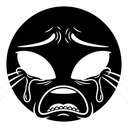 Shadow_Loudly_Crying Discord sticker from White Shadows