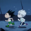Killua_Gon_run
