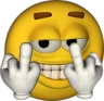 yellowguydoublemiddlefinger custom emote - Shark Earnings: Earn Money & Rewards