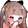 Giggle Discord sticker | 𓆩❈𓆪 Sylvara Café 𓆩❈𓆪