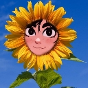 Sunflower_Santorini