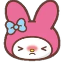 MyMelodyFaceEmbarrassed
