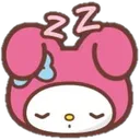 MyMelodyFaceSleepy