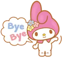 MyMelodyWaveBye