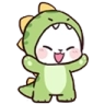 dinosaurio Discord sticker - Friends 18+ Sfw | Adults-only • active-chat • Mature • Friendly • Gaming • Lgbtq+ • Hangout