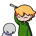 jay_slap animated Discord emote | Bunnies Cafe 18+