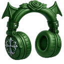 173209greengothicheadphones