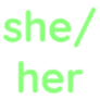 shehere Discord sticker from ★ the safe place