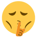 shhh Discord sticker - Love Island Roleplay