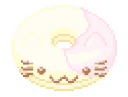 0001_donut animated GIF emoji - ꒰  .  🌈 。cndyume ◟ `` ˖