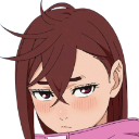 Momo_Shy_Cute Discord Emoji - DanDaDan - Discord