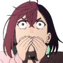 Momo_Shock custom emote - DanDaDan - Discord