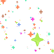 partysparkles animated Discord emote from Emmys Universe