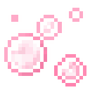 pink_bubbles animated Discord emote - ⋮ ⌗ ┆  ˚ノfishies◞ ♡