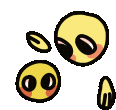 emoji_97 animated GIF emoji from MikuVerse | A Free Chat Community
