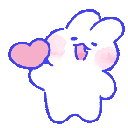 Bun_Heart animated emote - 𓆩❈𓆪 Sylvara Café 𓆩❈𓆪