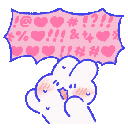 Bun_Explains animated GIF emoji from 𓆩❈𓆪 Sylvara Café 𓆩❈𓆪