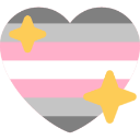 5413demigirlprideheart custom emote | ★ the safe place