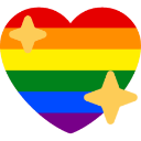 rainbowprideheart custom emote | ★ the safe place