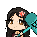 rena animated emote | דושי גאנג