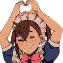 Momo_Heart custom emote | DanDaDan - Discord