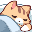 neko_sleep Discord sticker - Capa's Pizzeria🍕